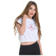 Target Γυναικεία αμάνικη μπλούζα Elastic Waist Single Jersey ''Cherry''